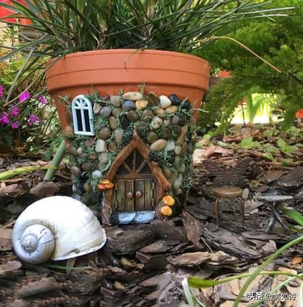 奇石花园风格,各种造型石头花园装饰