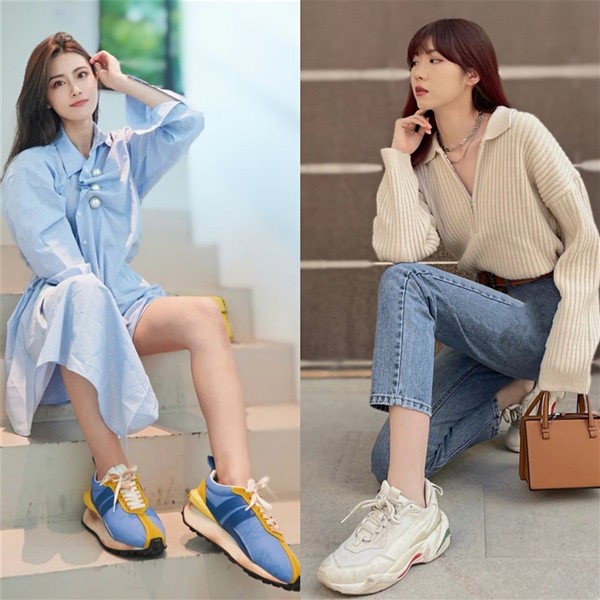 穿老爹鞋怎么搭配才好看,老爹鞋要搭配什么裤子穿