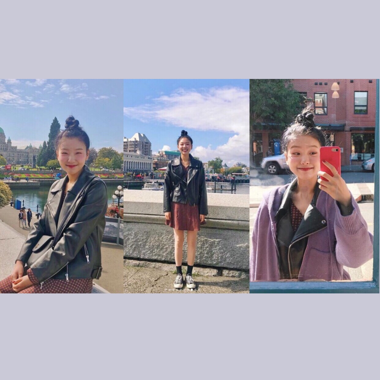 中年女装小个子显高遮肉秋季,50岁小个子穿搭150显高