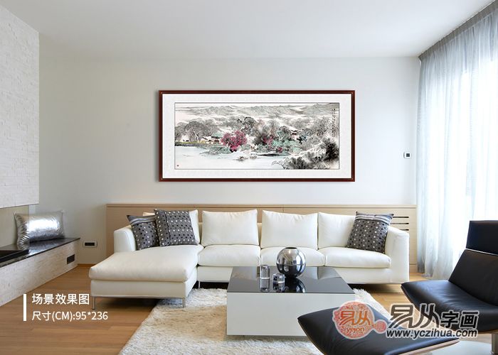 墙上装饰画复古风,墙面装饰画高级感效果