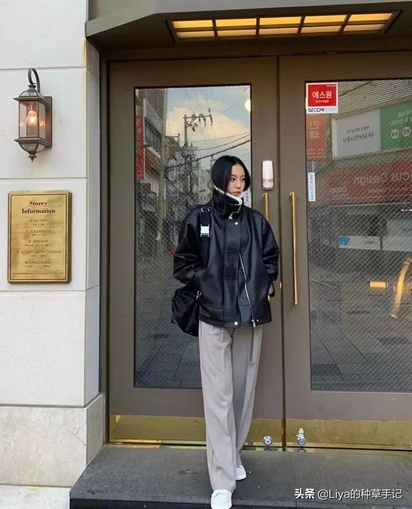 男生黑色直筒裤搭配什么夹克,夹克直筒裤2020年洋气穿搭