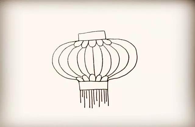 怎么画最简单的灯笼简笔画,灯笼的简笔画怎么画简单