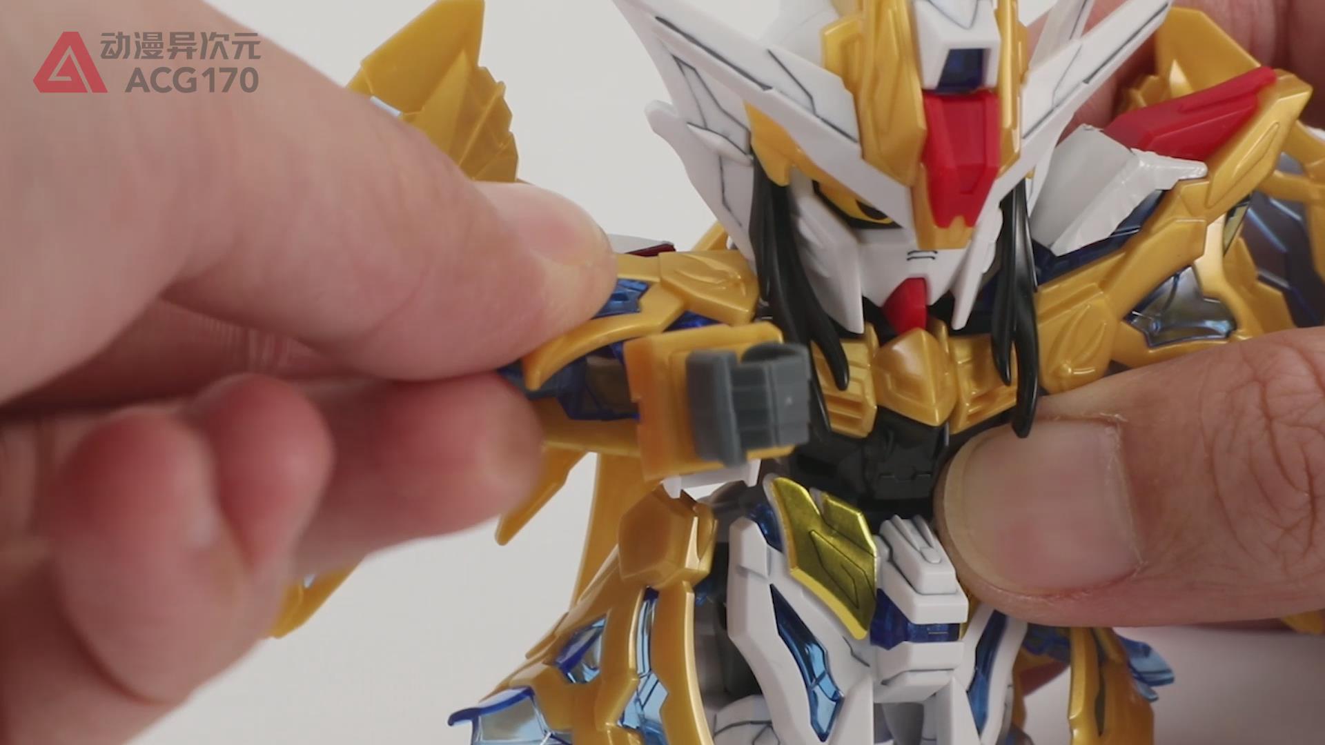 sd高达三国创杰传诸葛亮模型,高达创杰传诸葛亮