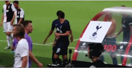 c罗和梅西交换球衣了吗,哈兰德扔球衣梅西