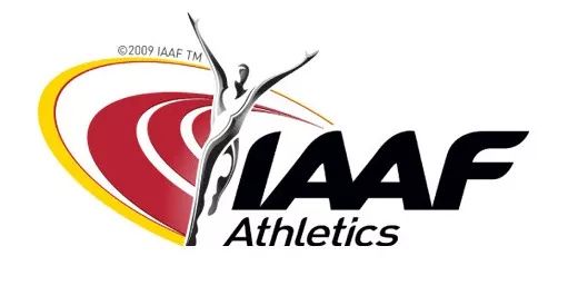 国际田联周年海报的c位,国际田联会徽