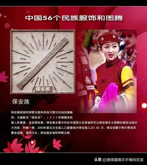 外网评论中国56个民族服饰,56个民族的图腾