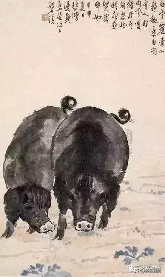 赏十大名家画笔下的猪，”猪“福填满2019！