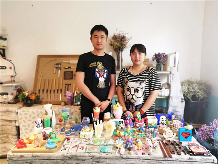 EKON手作创业加盟创意手工DIY坊加盟店基地培训成果分享