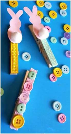 复活节兔子手工外发,复活节兔子彩蛋做手工