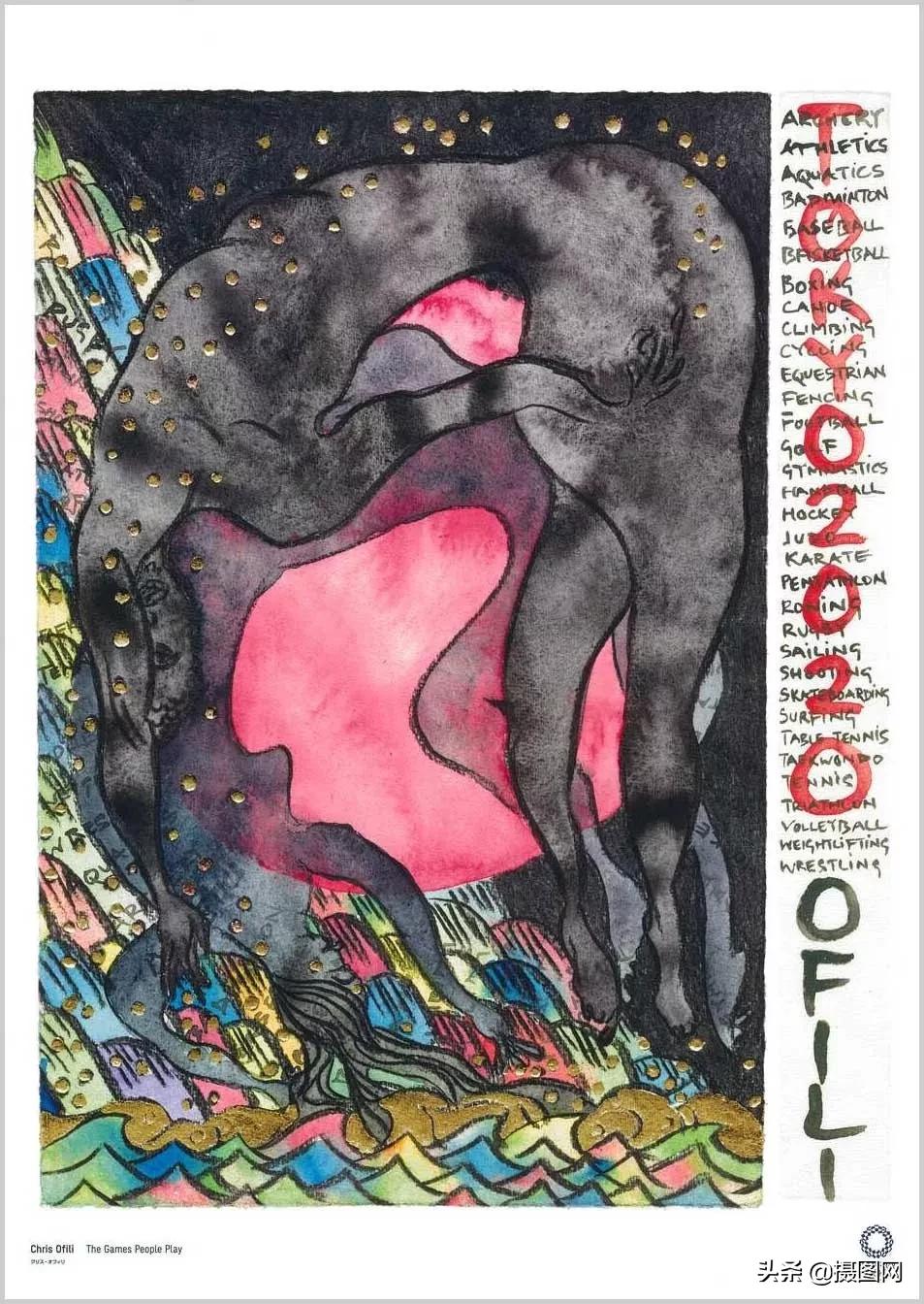 东京奥运奖牌海报,东京奥运海报