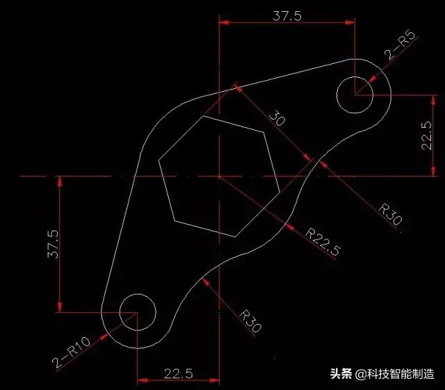 cad制图初学入门图例怎么画,cad练习图加图例分析