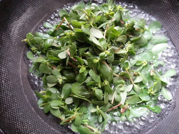 马齿苋炒鸡蛋下饭简单做法,马齿苋炒鸡蛋的功效与作用及禁忌