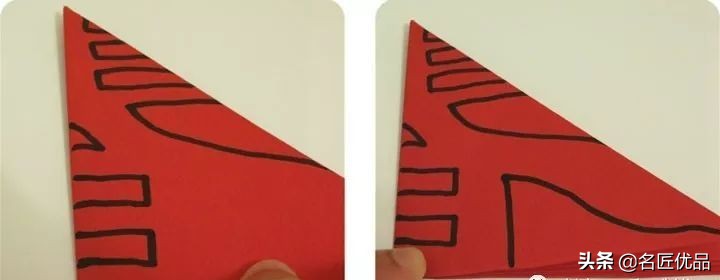 利用窗花做灯笼红包,元旦节剪的窗花灯笼