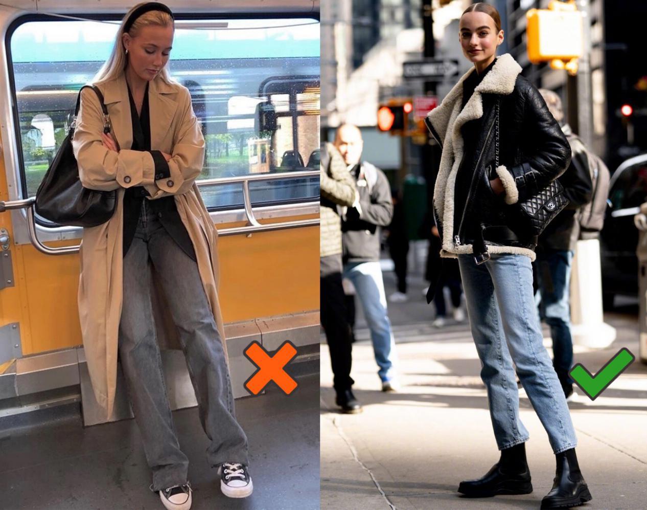 170长裤裤长103cm参考,什么裤型搭配最好看