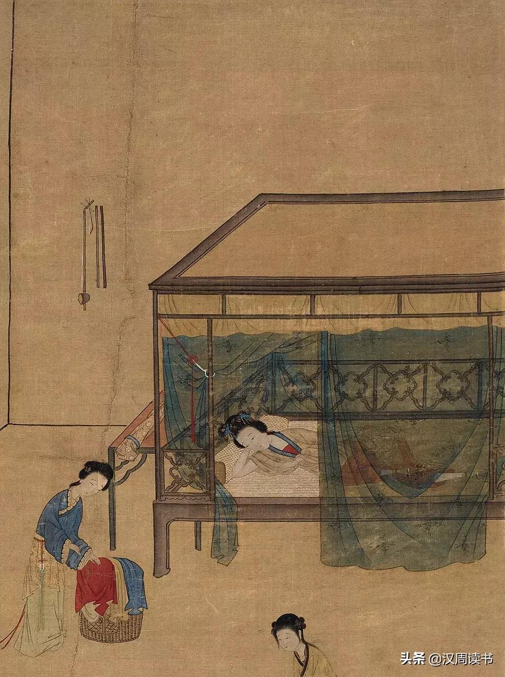 古人睡觉的床,中国古代睡的是床吗