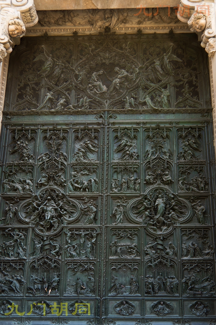 意大利旅游米兰大教堂,欧洲怀旧复古老片意大利