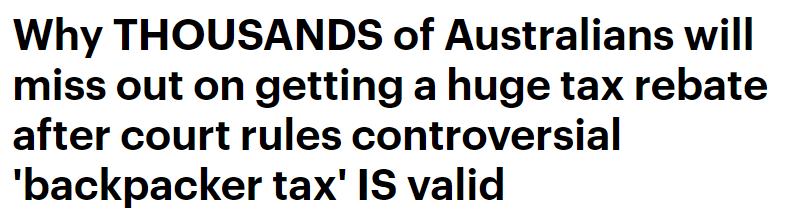 澳大利亚背包客最后定罪的是谁,澳洲背包客维权