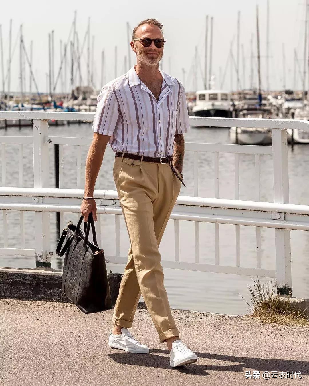 男士时尚简约双扣腰带,腰带男简约潮流时尚