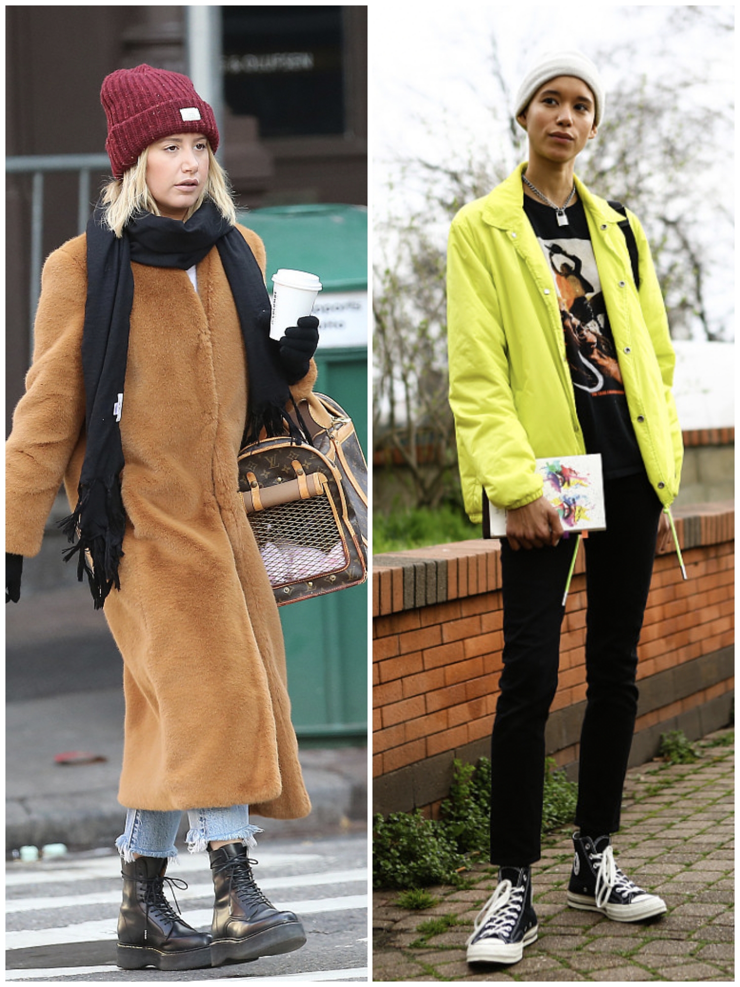 头大脸大适合戴的冬季帽子针织帽,脸大的男生戴针织帽会更显脸大吗