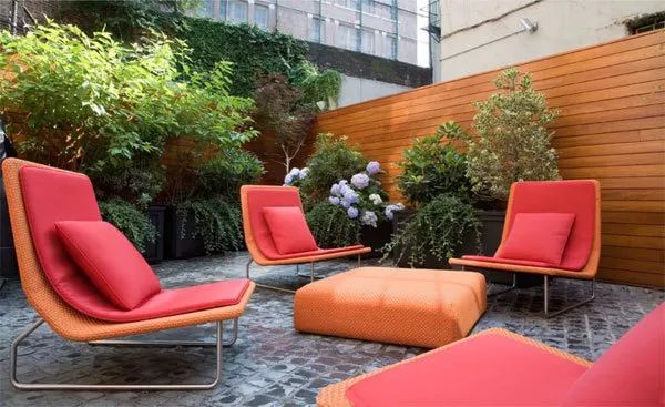 乡村庭院花园,乡村庭院花园设计实景图