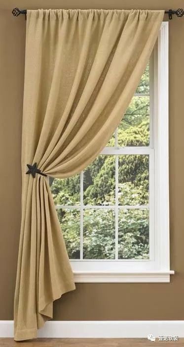 农村小窗户怎么挂窗帘好看,小窗户窗帘怎么装好看法式