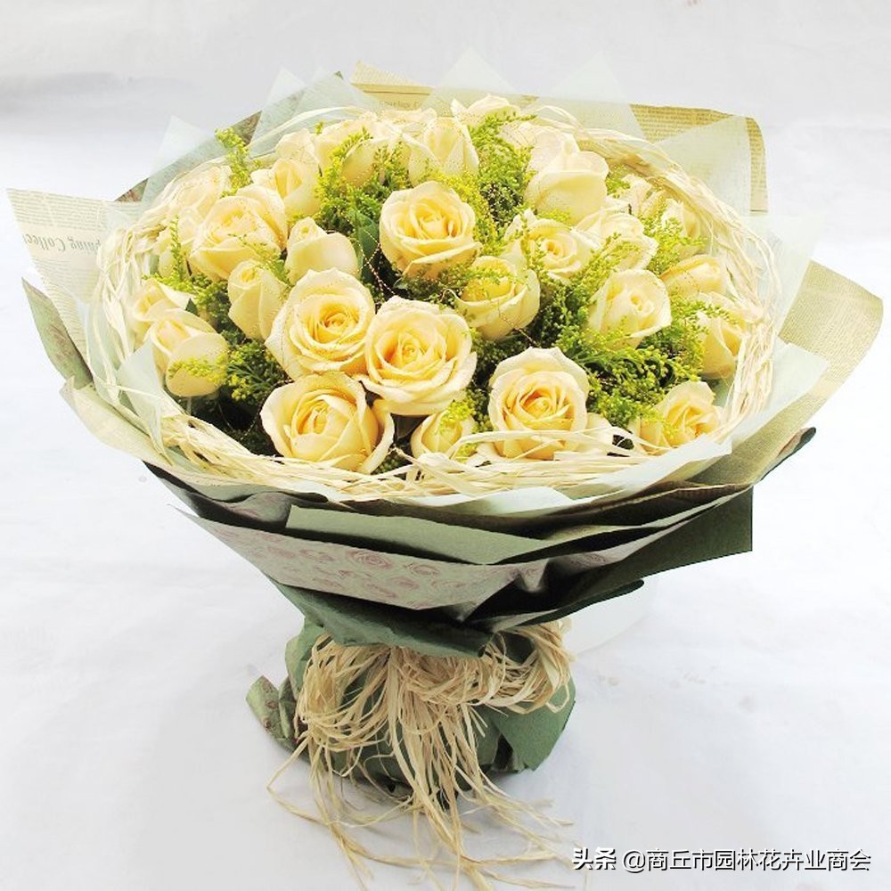 黄玫瑰和香槟玫瑰组合,黄玫瑰也是香槟玫瑰吗