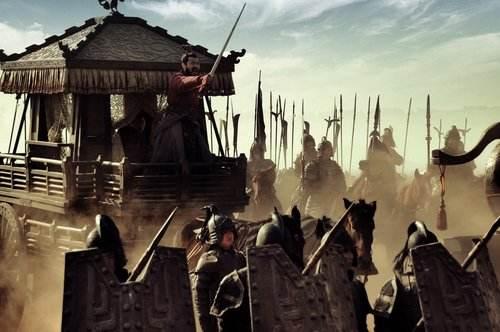 站在淮河浦口的袁术，望着涛涛的河水，遥想起曾经壮怀激烈的疆场