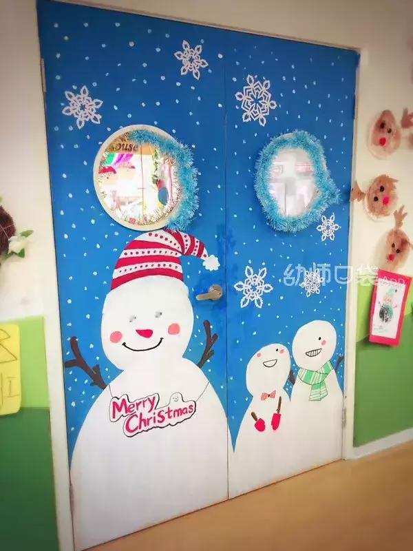 圣诞环创,圣诞主题环创