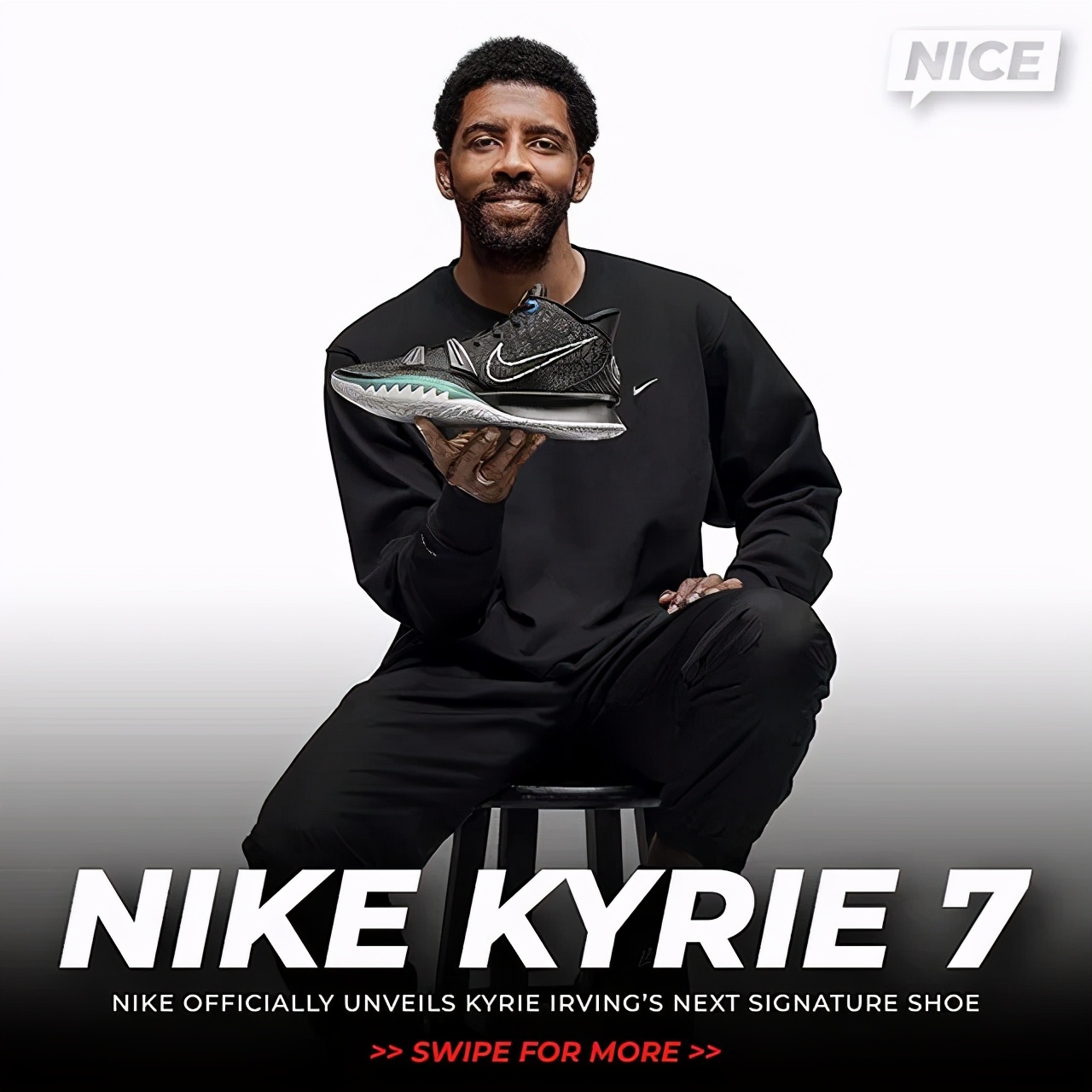 欧文穿欧文7打球图片,nba上脚欧文7紫黄破晓