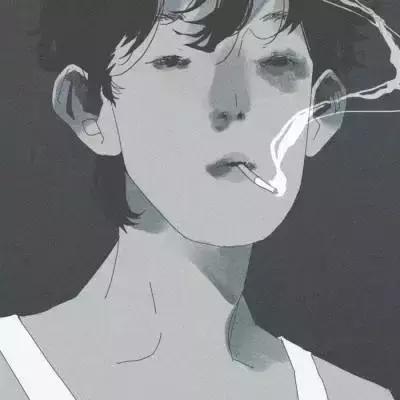 男生头像简单干净动漫手绘,三人闺蜜头像动漫可爱手绘