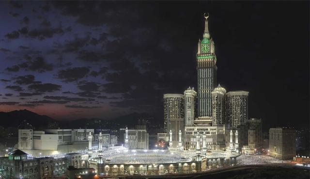 麦加钟楼被评为世界第二高楼,世界第23高楼