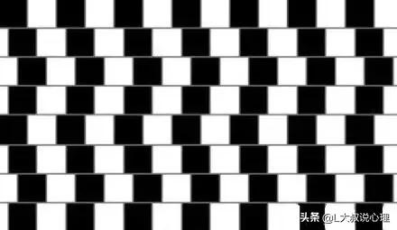 心理学视觉错觉重影图,十五张诡异心理图张张戳心