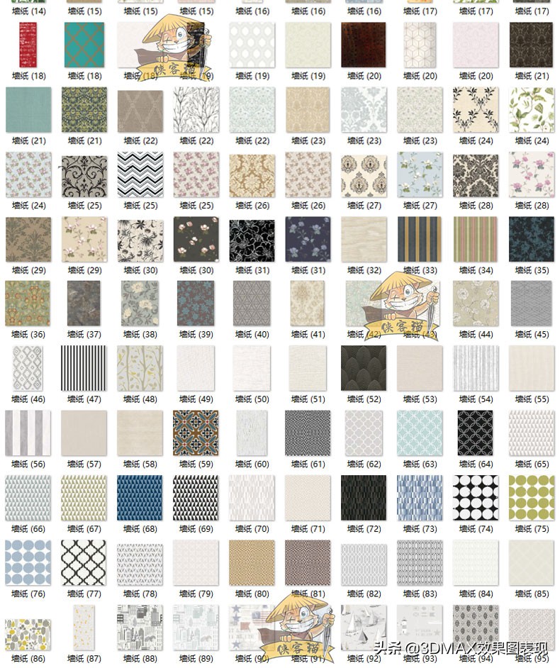 81种分类，1500张超高清素材贴图，直接白嫖，真香