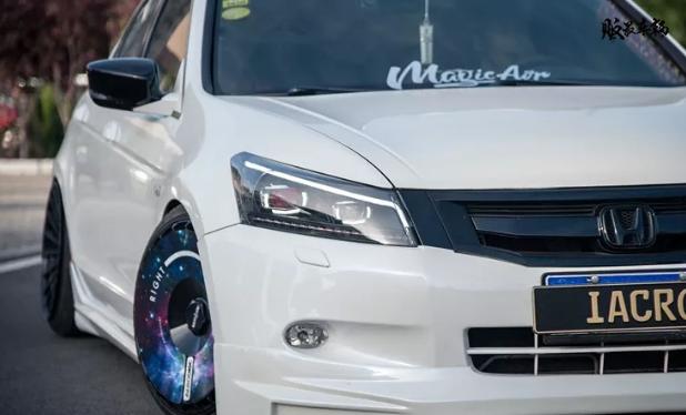 八代本田雅阁进化史,八代2.0雅阁改装鲨鱼鳍