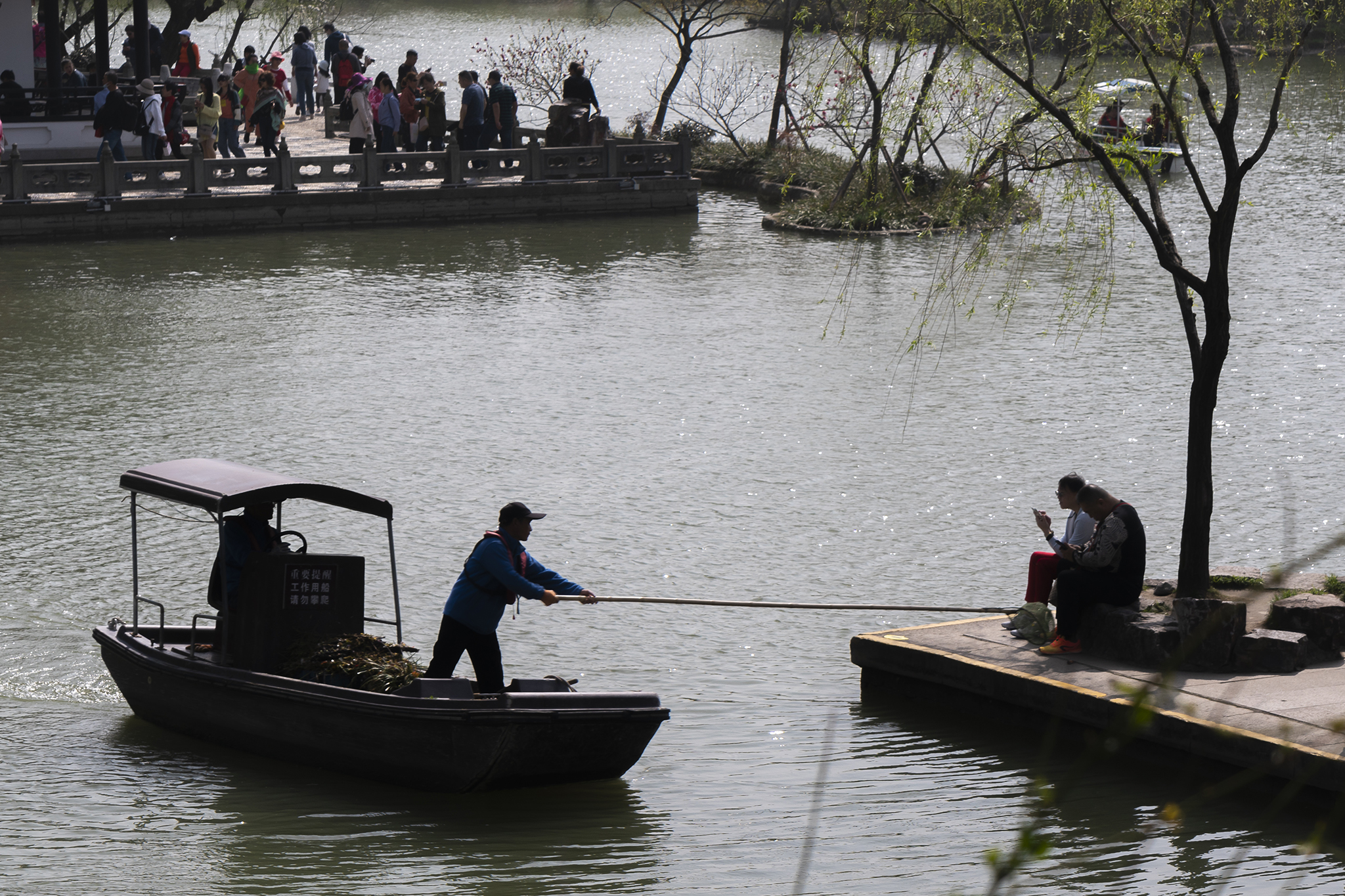 春风十里扬州路烟花三月瘦西湖,扬州三月瘦西湖