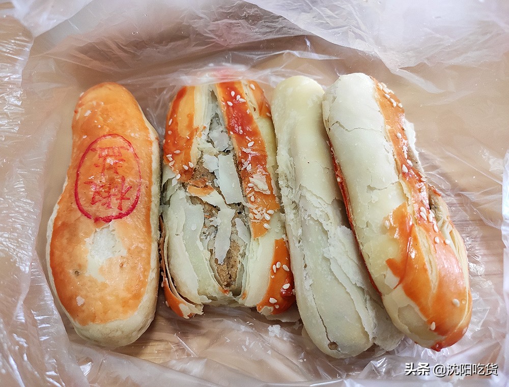 长春红旗街虎林胡同绿豆饼,好吃酥得掉渣的绿豆饼