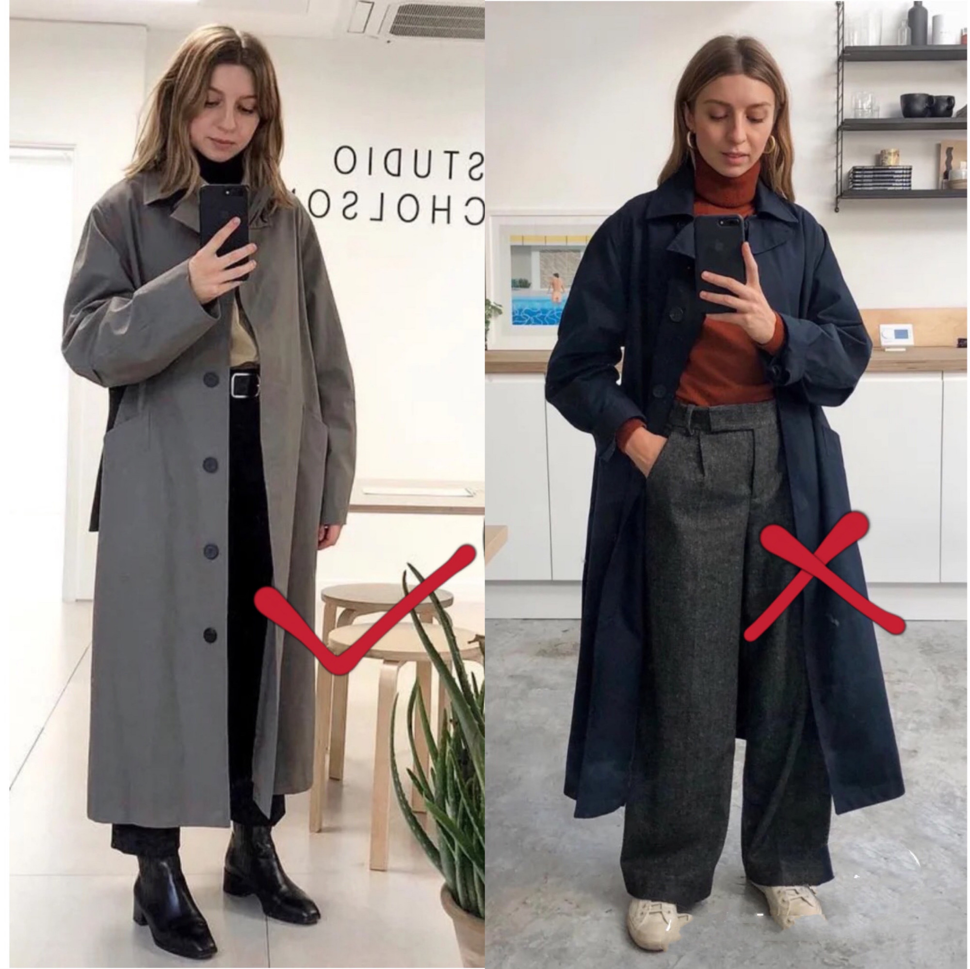 一周七天极简风通勤穿搭,小个子日系博主穿搭风格借鉴