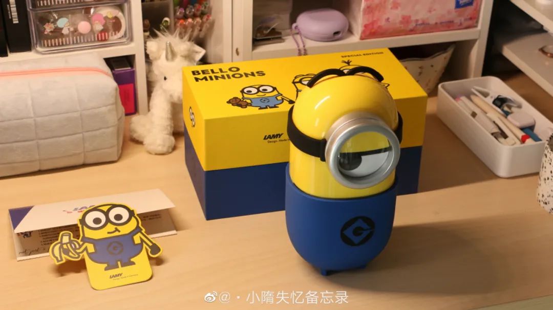 环球影城联名款小黄人钢笔,凌美环球影城联名钢笔