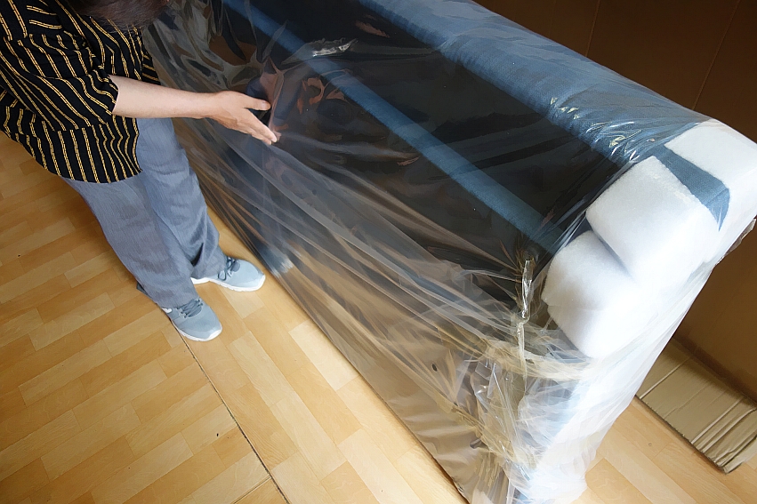 小户型法兰绒沙发床,小户型沙发床棉麻材质