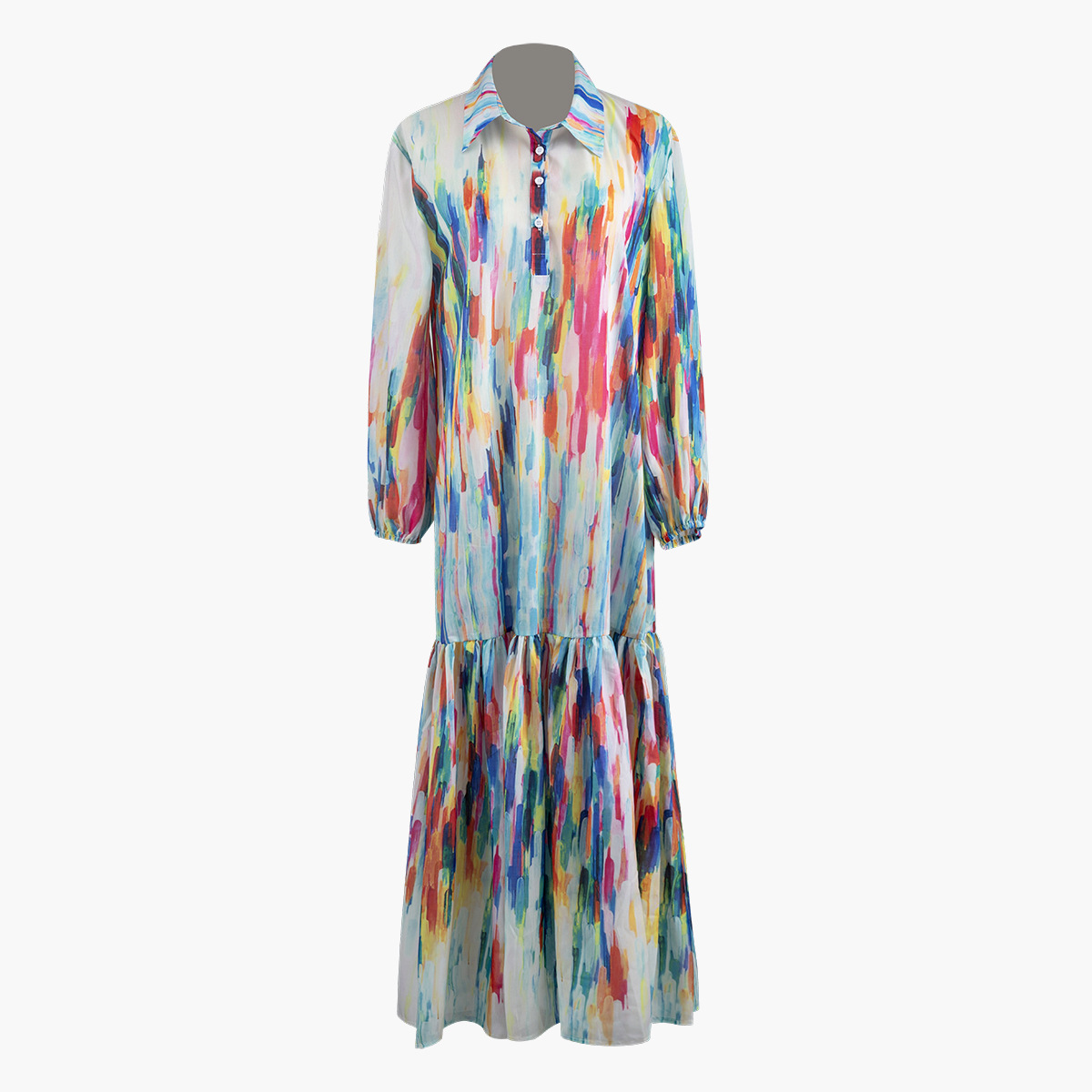 压褶吊带连衣裙,女童立体压褶连衣裙