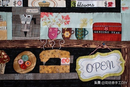 手工小方块布简单又漂亮,小布块手工简单