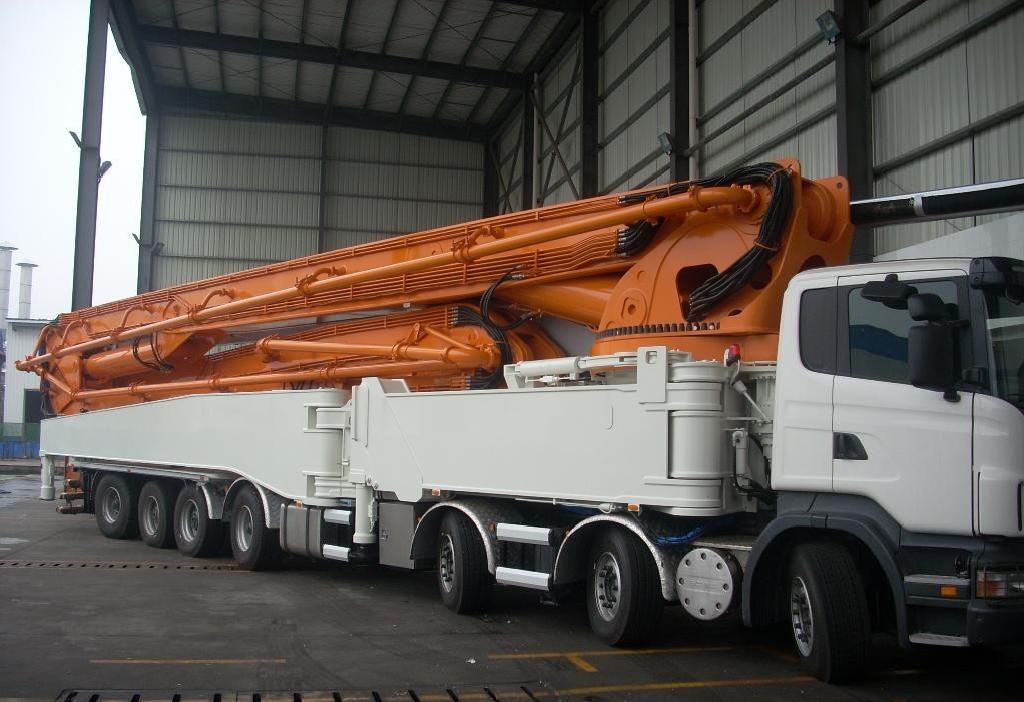 大国重器泵车视频大全,大国重器62米泵车工地首秀