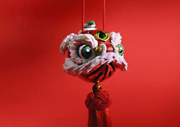 把它挂在爱车里，留住一年的祥瑞美好