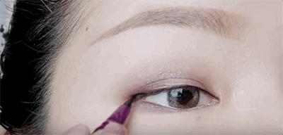 单眼皮内双眼妆教程不贴双眼皮,内双贴双眼皮高级美妆教程