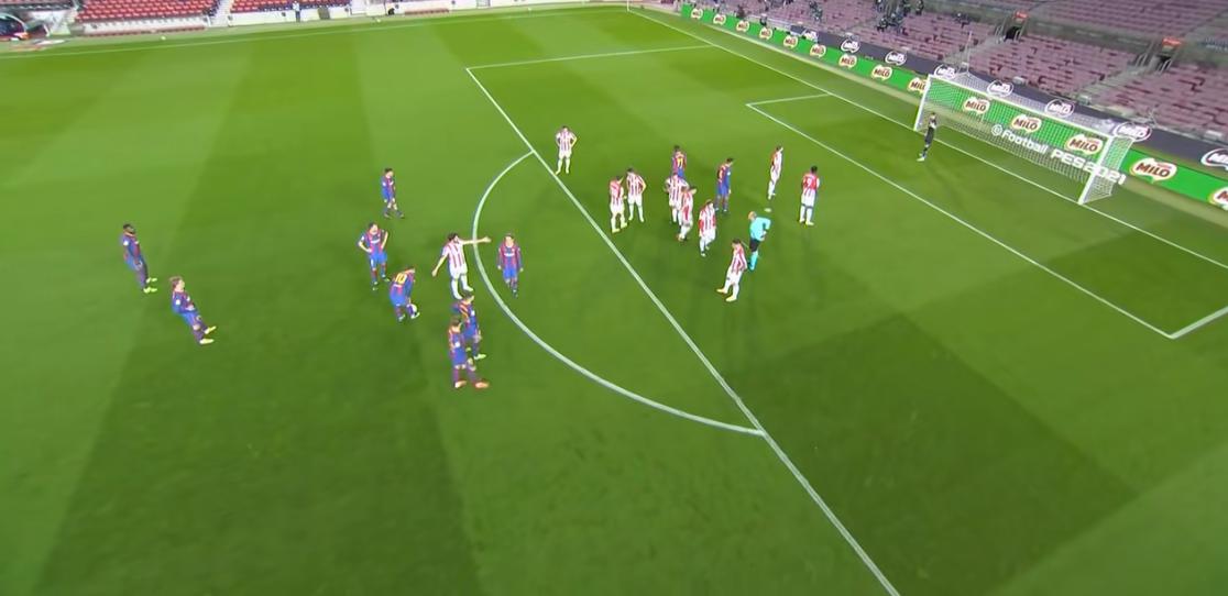 毕尔巴鄂竞技梅西,梅西vs毕尔巴鄂国王杯精彩进球