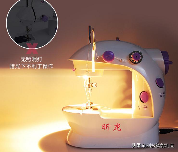 新式家用简单实用缝纫机,新式自动缝纫机使用方法