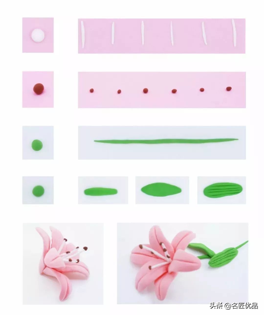 好玩又好看的粘土手工,简单的国庆节粘土手工方案