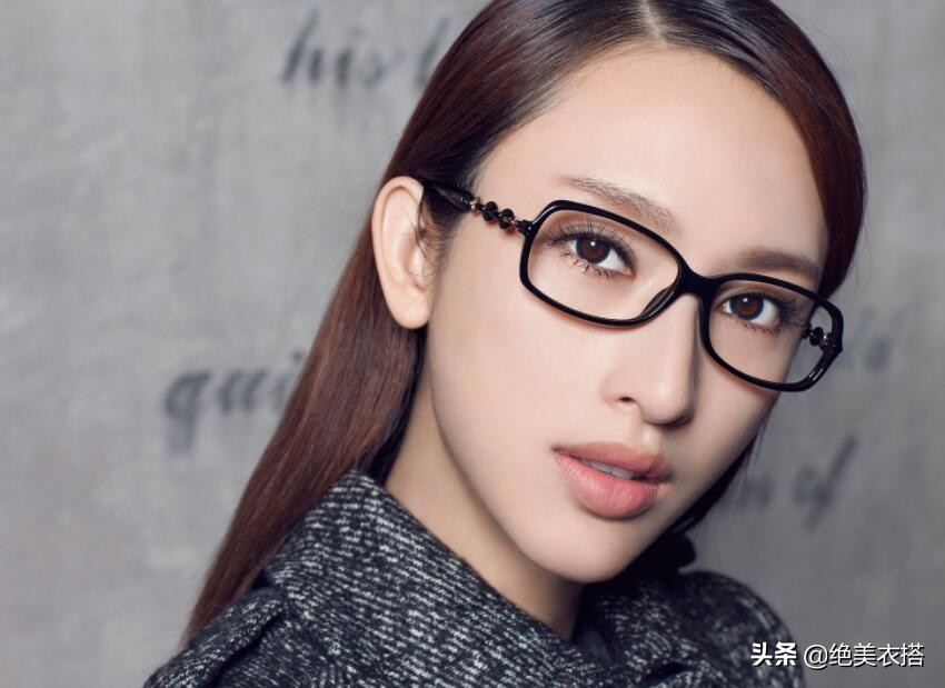 单品大框眼镜推荐,淡颜系适合的眼镜