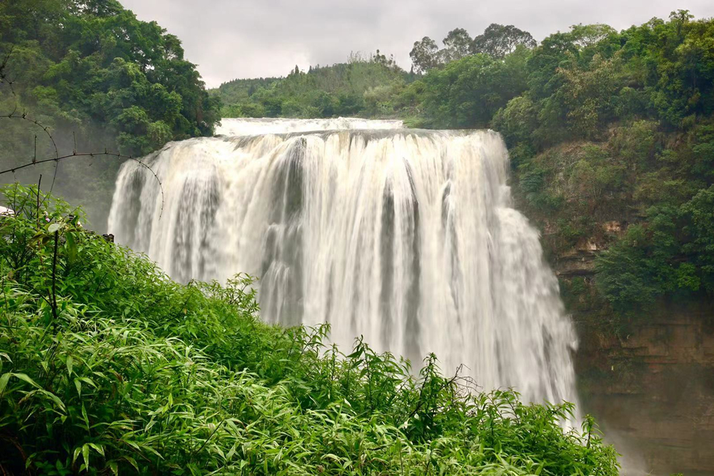 奇观壮丽瀑布,黄果树大瀑布壮观美景视频