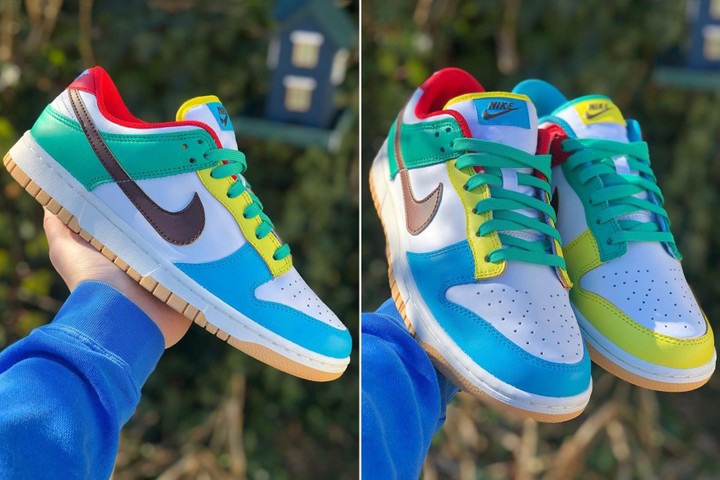 nikedunkfree99鸳鸯鞋,nikedunk红蓝鸳鸯正版多少钱